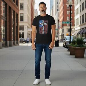 Kerusso Fruit of the Loom One Nation Under God Psalm 33 12 T Shirt XL